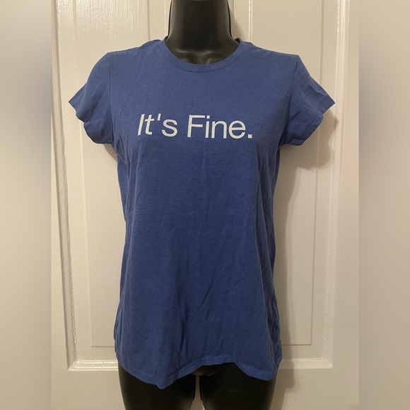 2 for $6 NWOT It’s Fine T-shirt - Picture 1 of 2
